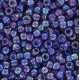 Toho seed beads 8/0 round Transparent-Rainbow Sugar Plum - TR-08-166D